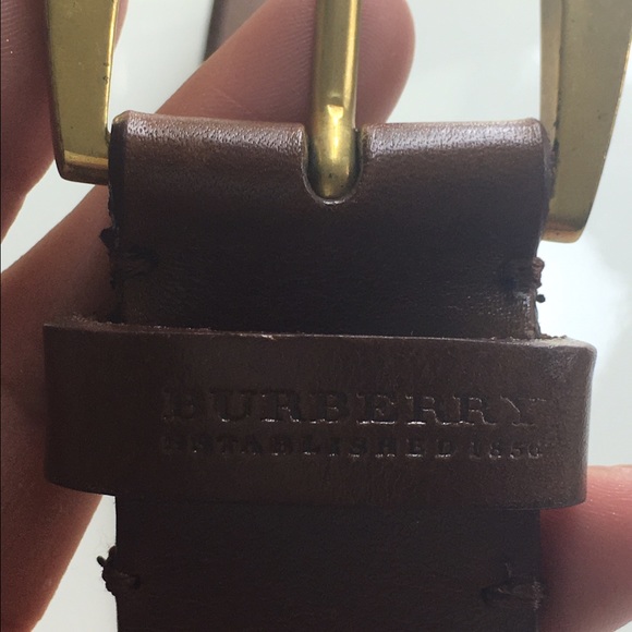 Burberry belt original
