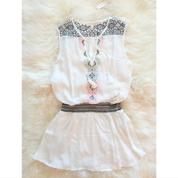 ‼️SOLD OUT‼️Smocked Drop Waist Dress - Picture 3 of 4