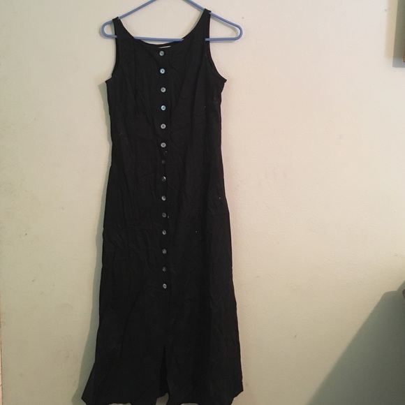 Button up dress