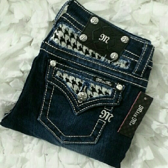 Miss Me Denim - SOLD on MER-KARI- MISS ME SZ31 Sequined Skinnies
