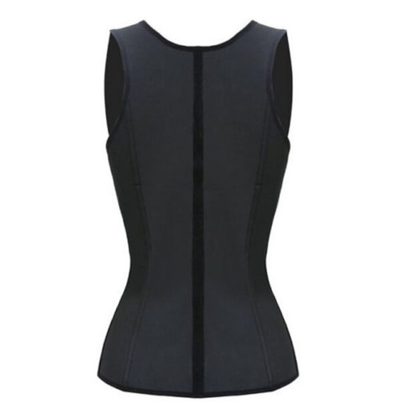 Latex Waist Trainer Vest 9 Steel Bones - Picture 2 of 3