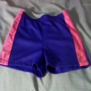 Athletic girl shorts