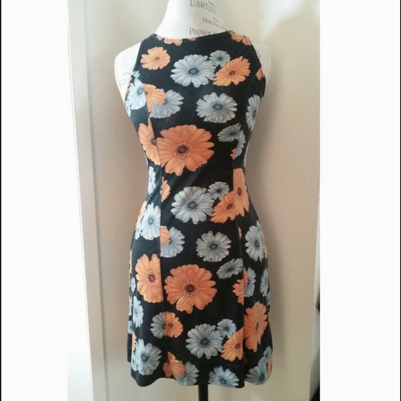 Vintage 70s 'Flower Power' Dress
