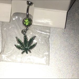 Brand New 14g 420 Belly Ring
