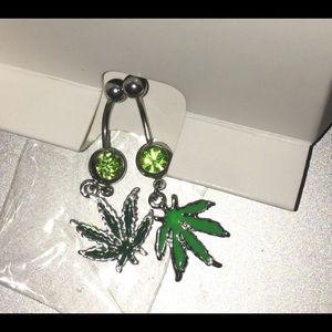 Brand New (2x) 420 14g Belly Button Rings!!