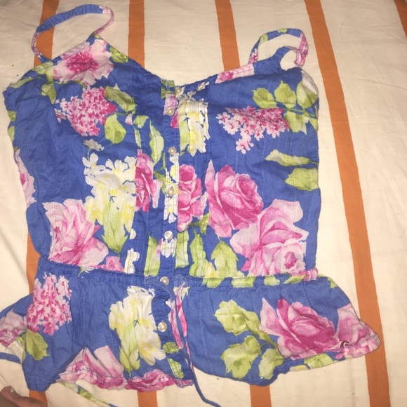 semi cropped top