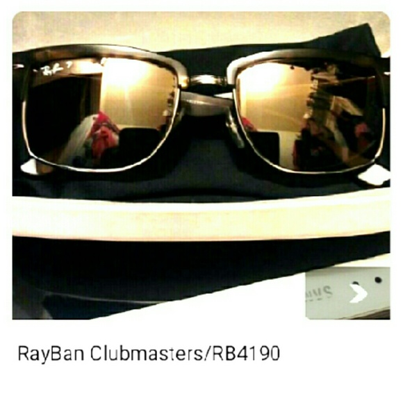 *BNWOT*Ray Ban Clubmasters RB4190