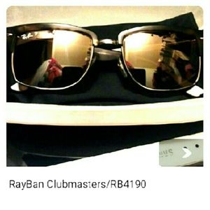 *BNWOT*Ray Ban Clubmasters RB4190