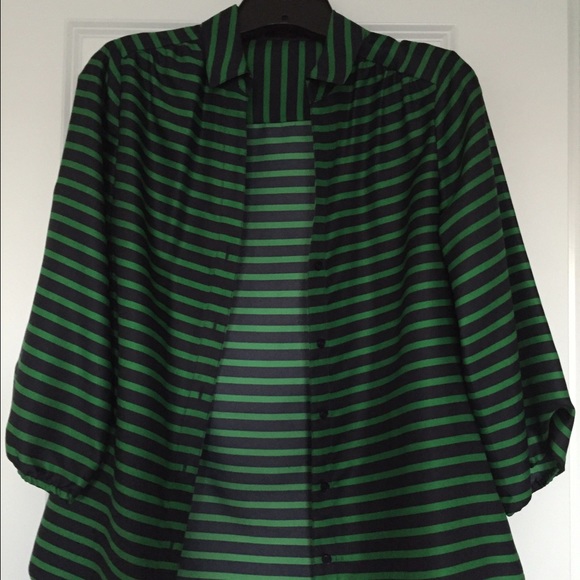 Limited Button Down Striped Shirt Small