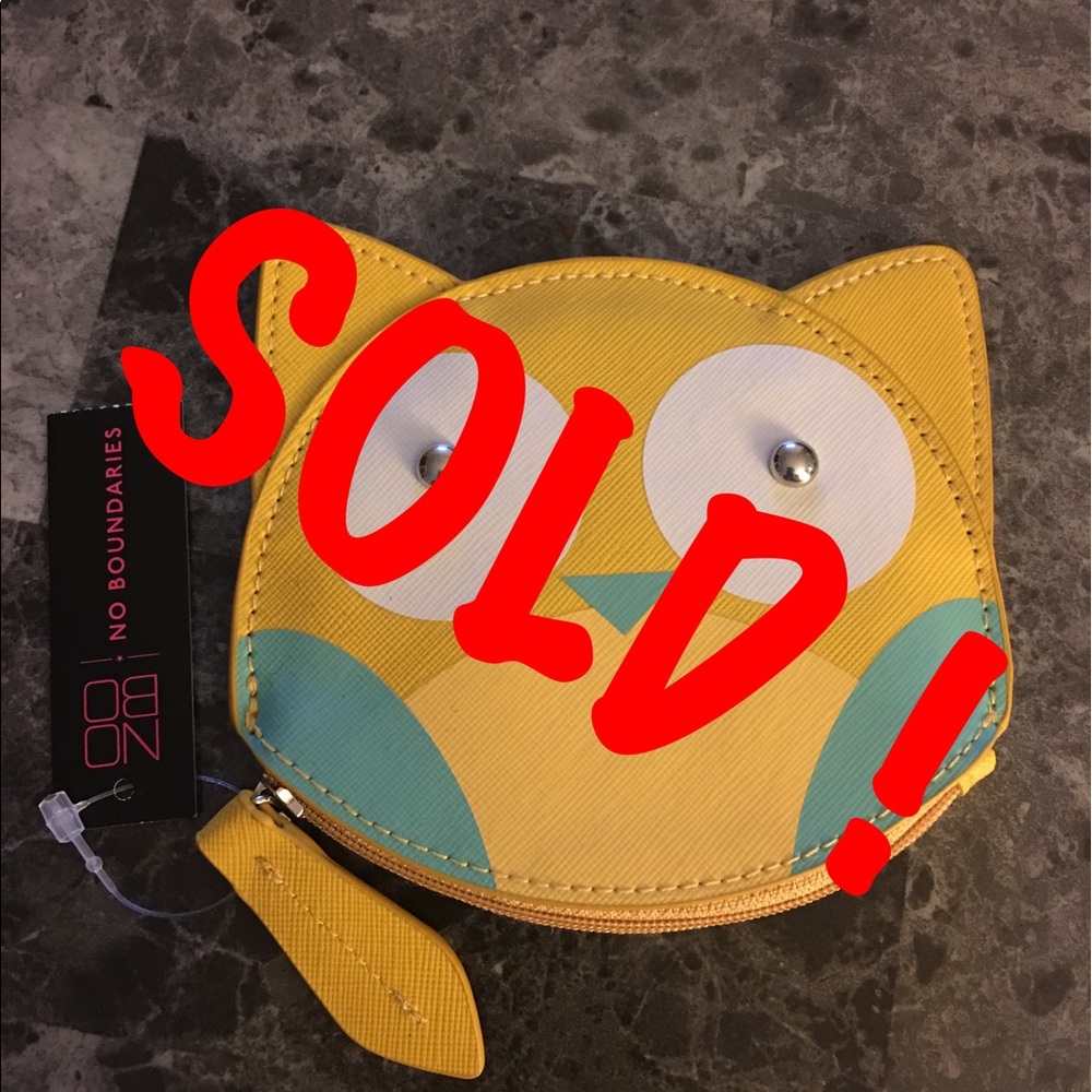 SOLD! 🌟 NEW! Owl Coin Pouch