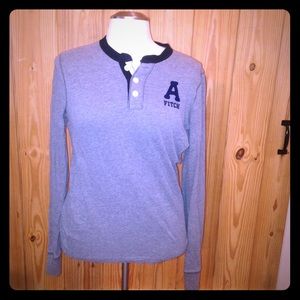 Abercrombie and Fitch Henley lot 1