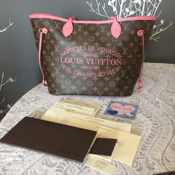 like new Louis Vuitton Neverfull MM IKAT