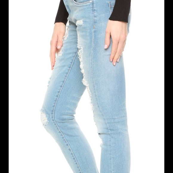 NWT Blank Denim Skinny Boy Jeans, size 25 - Picture 2 of 3