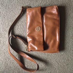 Tory Burch foldover cross body bag