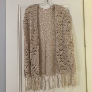 UO Cali style knit flowy vest