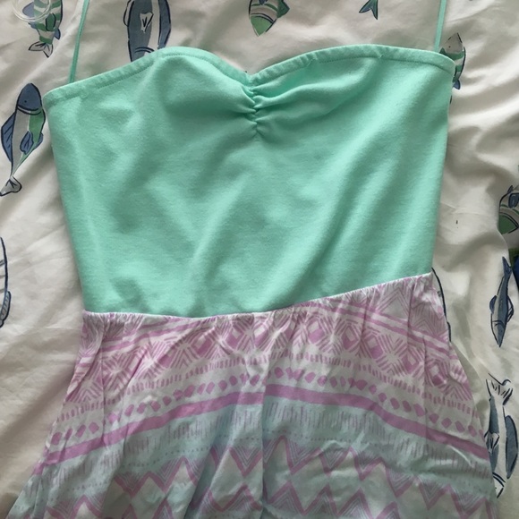 Patterned strapless Roxy dress - Picture 2 of 3