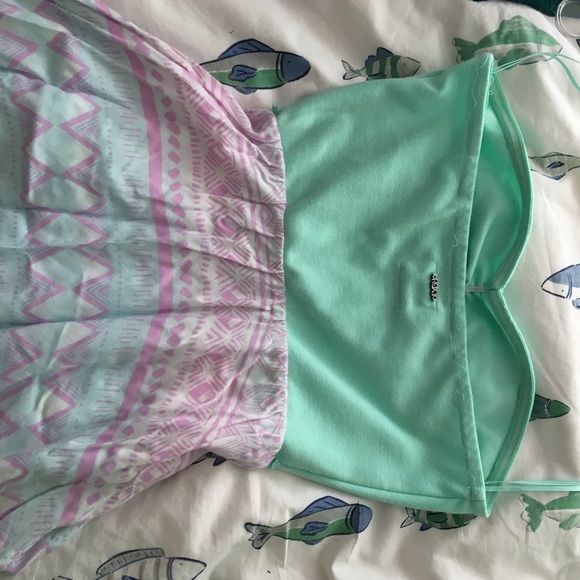 Patterned strapless Roxy dress - Picture 3 of 3