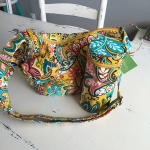 Vera Bradley/ diaper bag,bottle caddy pacifier pod