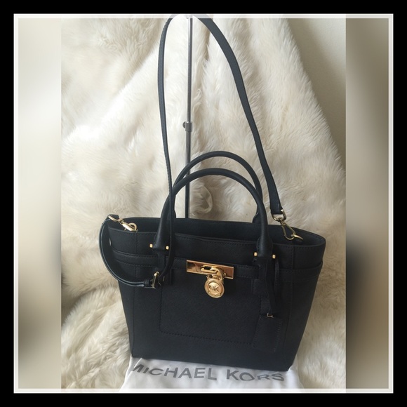 SOLD!! Michael Kors HAMILTON MEDIUM ZIP SAFFIANO TOTE - Picture 1 of 4