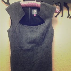 Elegant Charcoal Grey Dress