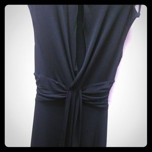 Max and Cleo BCBG black wrap dress