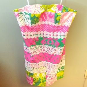 Lily Pulitzer strapless dress