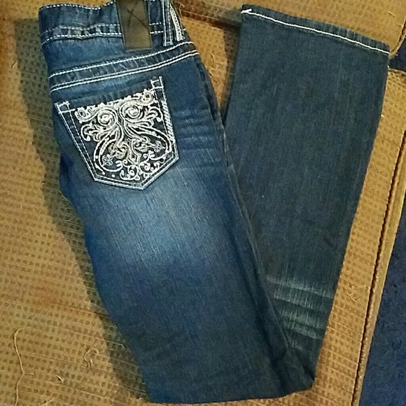 Blinged jeans