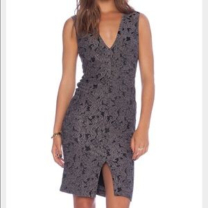 Alice + Olivia Baylee V-neck Dress