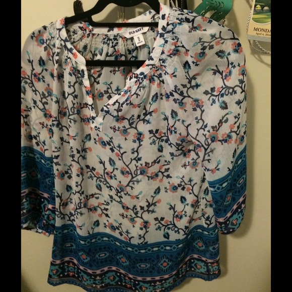 Sheer blouse