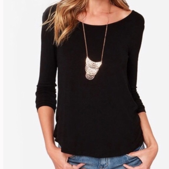 Open Back Shirt🎀Large - Picture 2 of 3