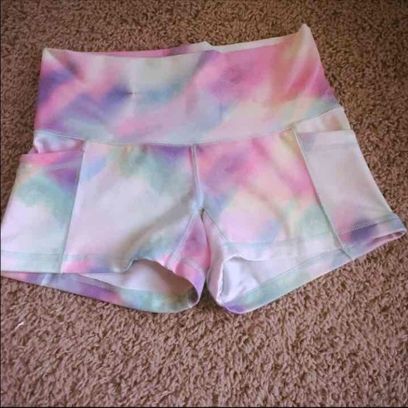 Pop flex yoga shorts
