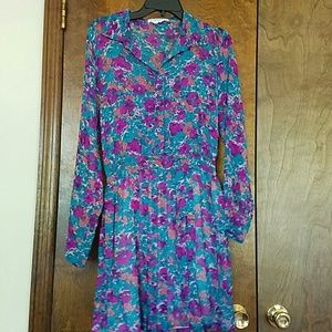 BCBGENERATION  fall/spring floral dress - Size S