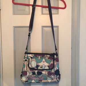 Coach bag with matching wristlet