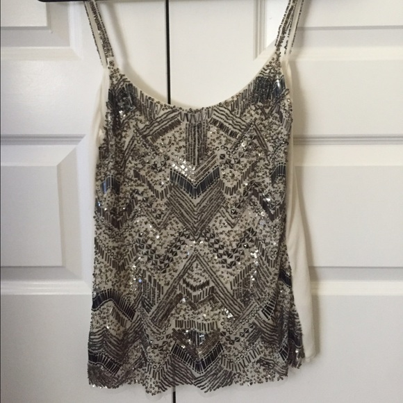 Zara beaded top