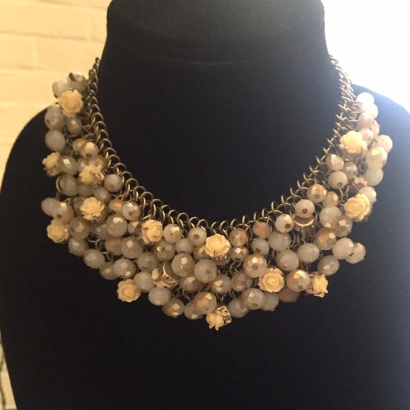Bundle 2 bead necklaces. GUC. Gold tone chain.