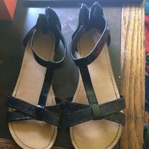 Black sandals