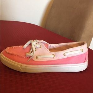 Pink Sperry's Size 8