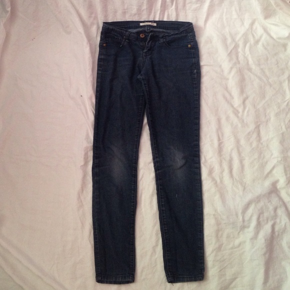 Forever 21 Dark Wash Skinny Jeans