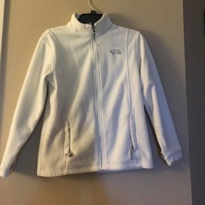 North face zip up jacket