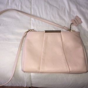 Amanda smith purse. Rosy pink. Genuine leather