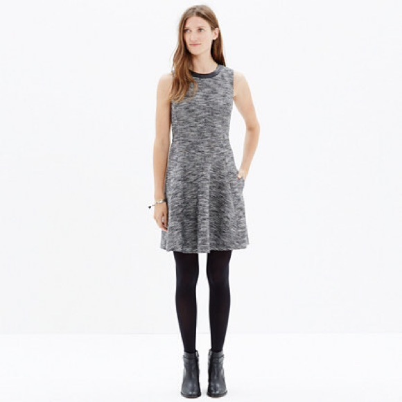 Madewell Anywhere Tweed Dress