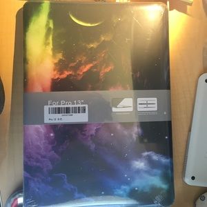 Galaxy print MacBook case