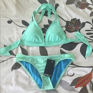 Mint green bikini set