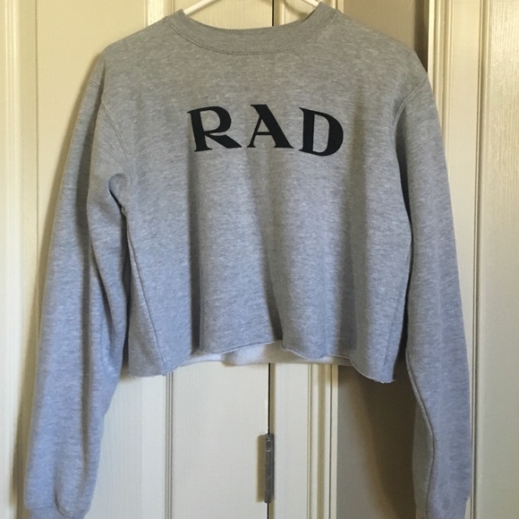 RAD Brandy Melville Nancy crop sweatshirt