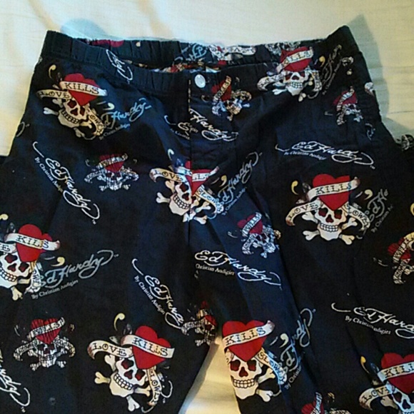 Ed Hardy PJ bottoms lounge pants
