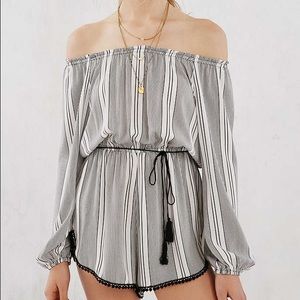 Off the shoulder romper