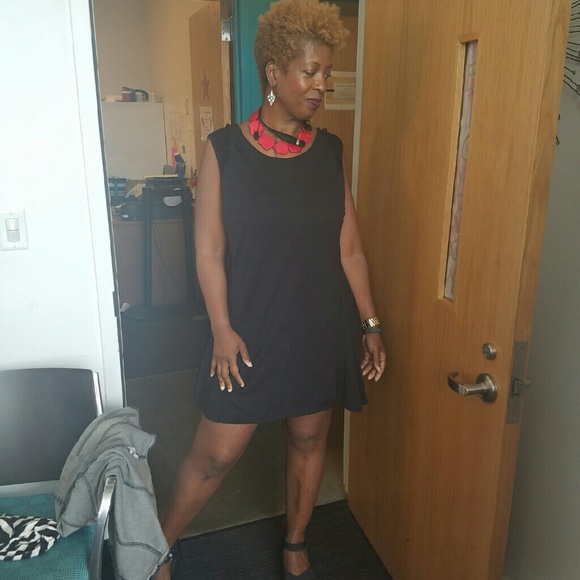 Sexy Little Black Mini Dress - 3X