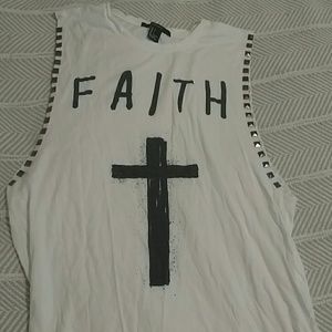 Faith muscle tank