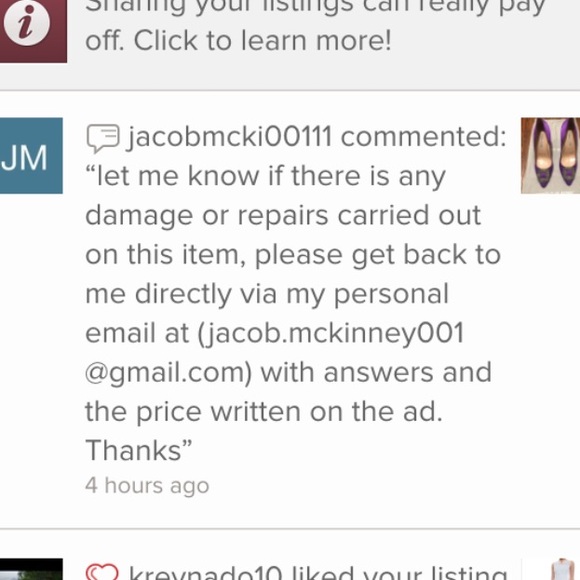 Another SCAMMER ALERT! BEWARE of @jacobmcki00111