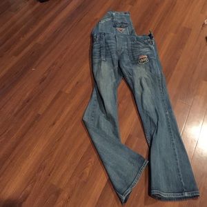 Harley Davidson denim overalls